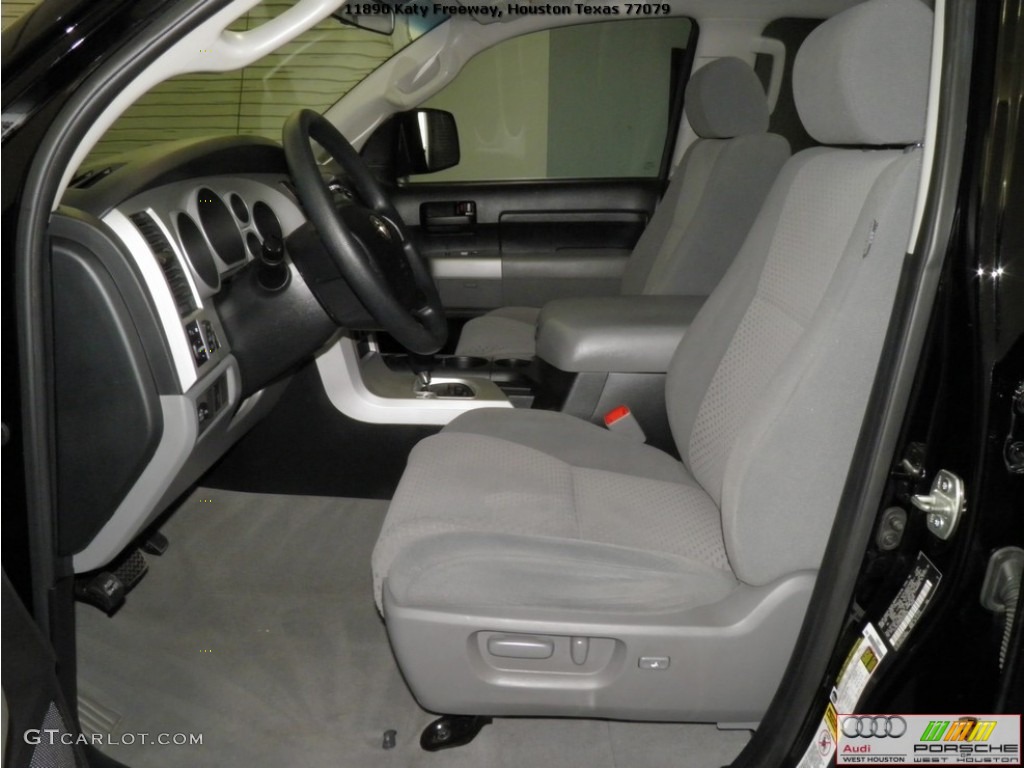 2008 Tundra SR5 TRD Double Cab - Black / Graphite Gray photo #7