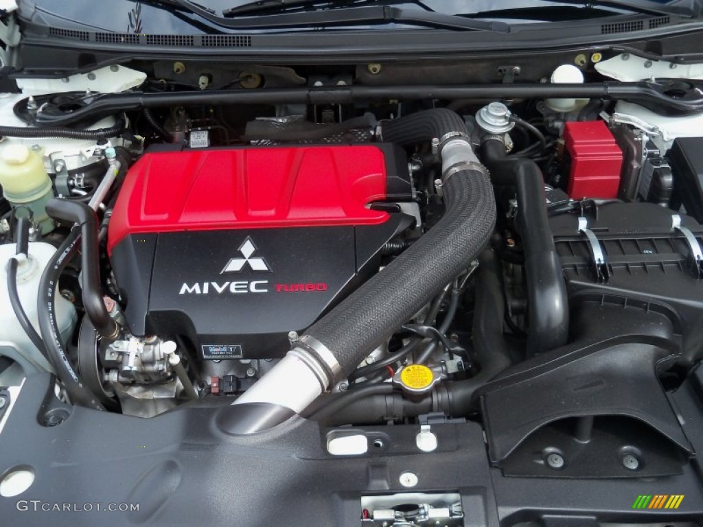 2008 Mitsubishi Lancer Evolution MR 2.0 Liter Turbocharged DOHC 16-Valve MIVEC 4 Cylinder Engine Photo #63020699