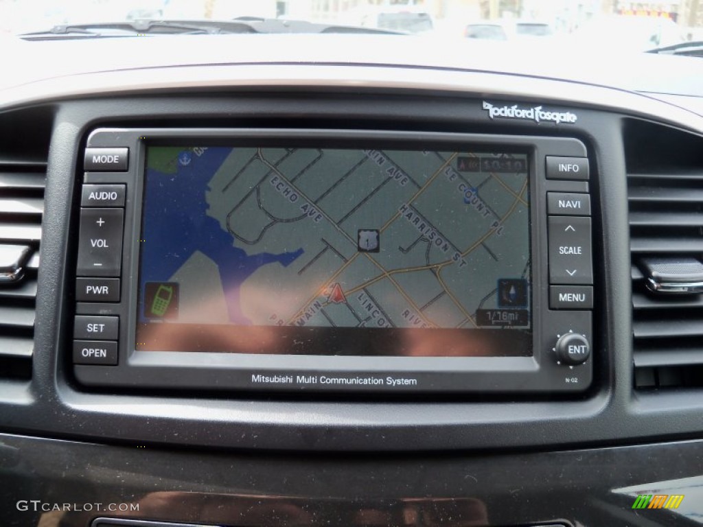 2008 Mitsubishi Lancer Evolution MR Navigation Photo #63020720