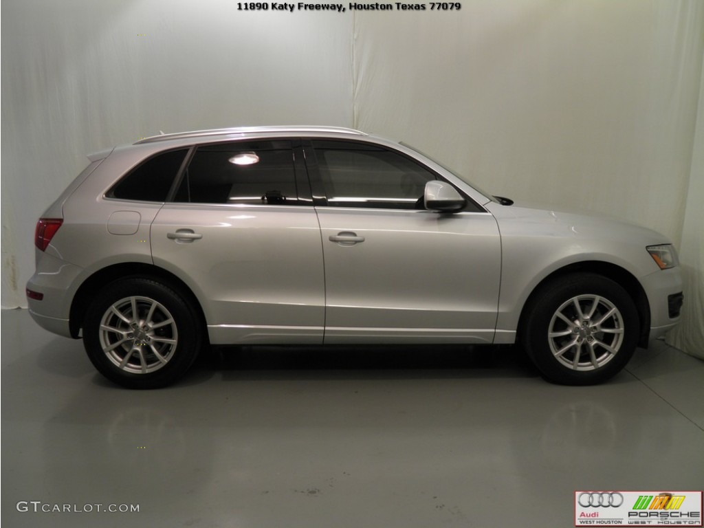 2009 Q5 3.2 Premium Plus quattro - Ice Silver Metallic / Light Gray photo #6
