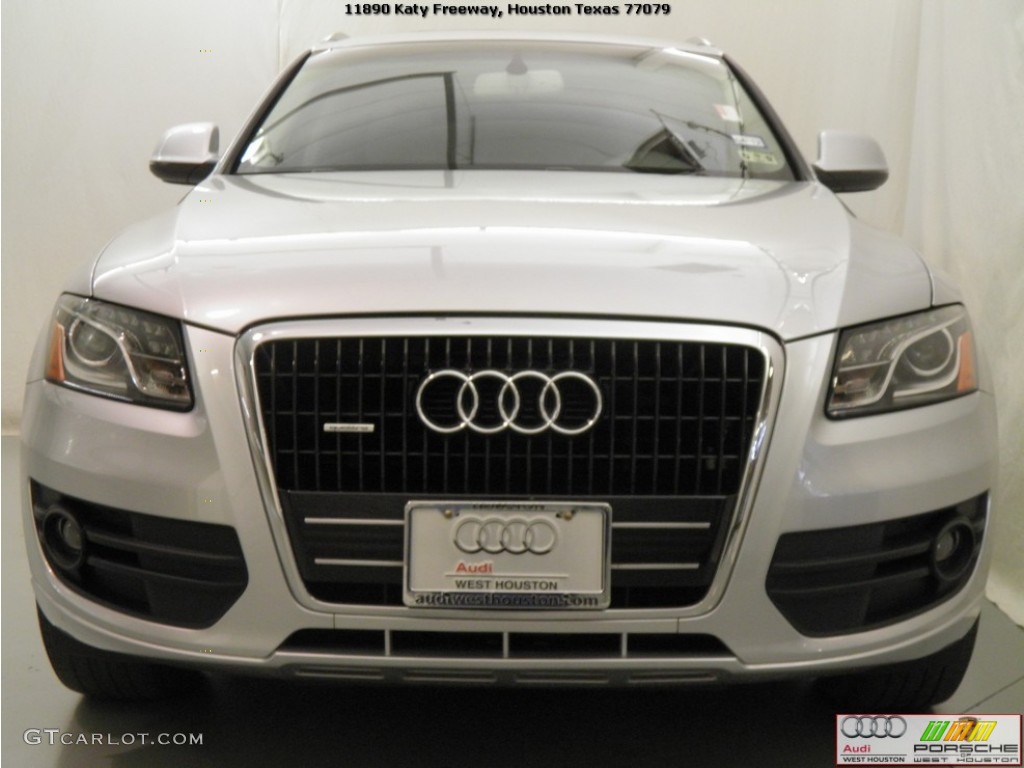 2009 Q5 3.2 Premium Plus quattro - Ice Silver Metallic / Light Gray photo #18