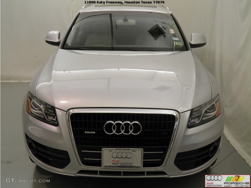 2009 Q5 3.2 Premium Plus quattro - Ice Silver Metallic / Light Gray photo #19