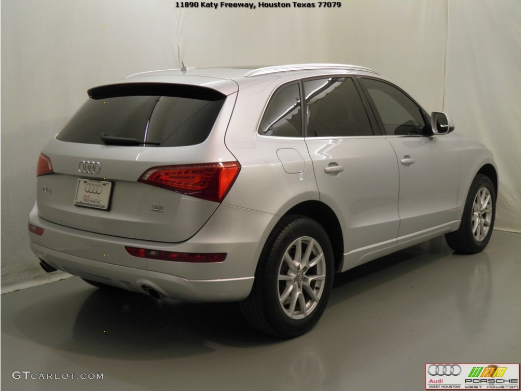 2009 Q5 3.2 Premium Plus quattro - Ice Silver Metallic / Light Gray photo #22