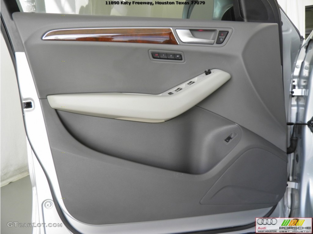 2009 Q5 3.2 Premium Plus quattro - Ice Silver Metallic / Light Gray photo #27