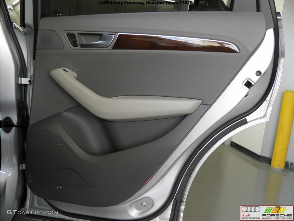 2009 Q5 3.2 Premium Plus quattro - Ice Silver Metallic / Light Gray photo #29
