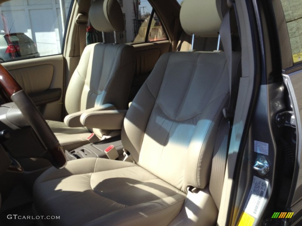2003 RX 300 AWD - Mineral Green Opalescent / Ivory photo #21