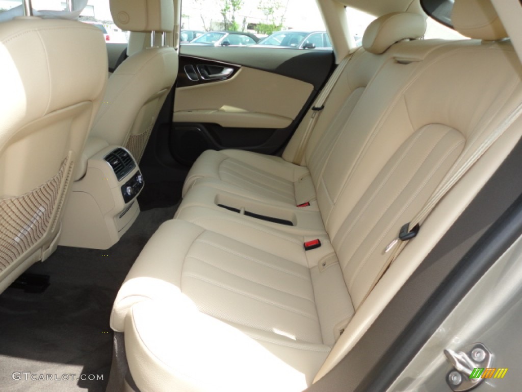 2012 Audi A7 3.0T quattro Prestige Rear Seat Photo #63021367
