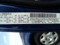 PBS: Deep Water Blue Pearl 2009 Dodge Journey SE Color Code