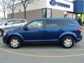 2009 Deep Water Blue Pearl Dodge Journey SE  photo #6