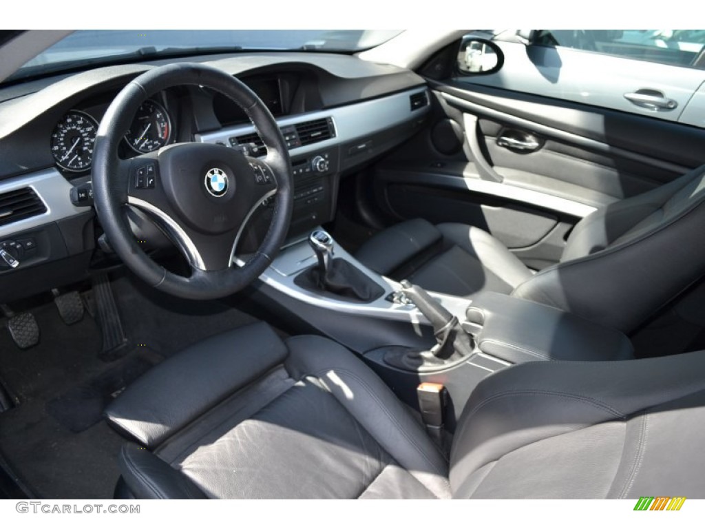 2009 3 Series 335i Coupe - Titanium Silver Metallic / Black photo #4