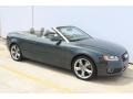 2011 Meteor Grey Pearl Effect Audi A5 2.0T Convertible  photo #2