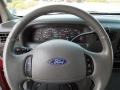 Medium Flint Grey 2003 Ford F250 Super Duty Lariat Crew Cab 4x4 Steering Wheel