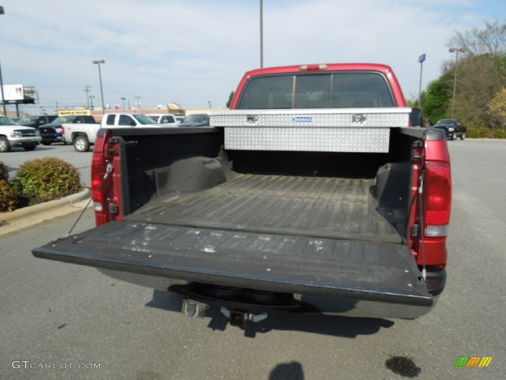 2003 F250 Super Duty Lariat Crew Cab 4x4 - Toreador Red Metallic / Medium Flint Grey photo #21