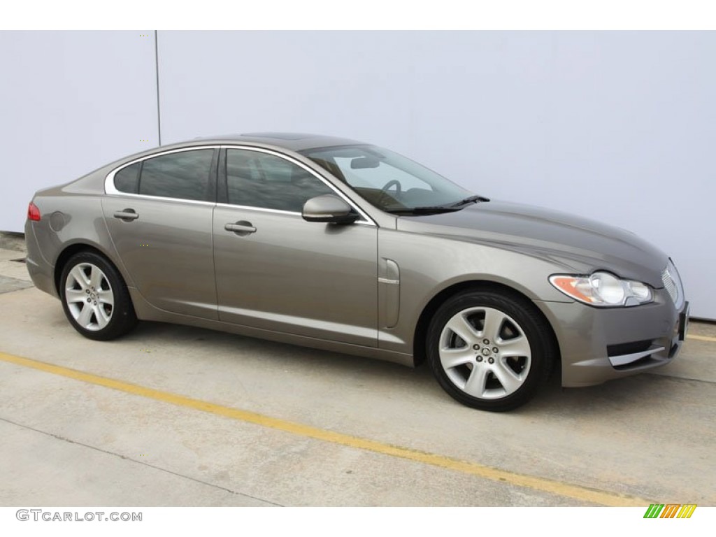 Vapour Grey Metallic 2010 Jaguar XF Sport Sedan Exterior Photo #63024542