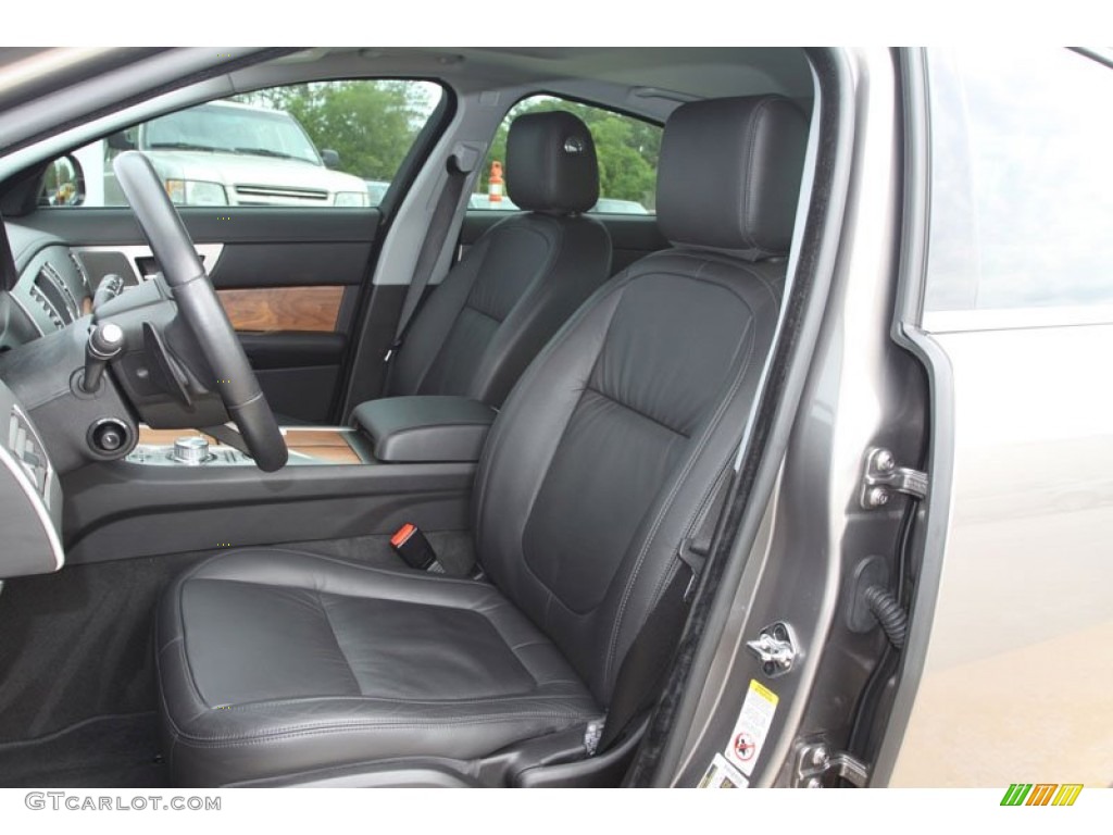 Warm Charcoal Interior 2010 Jaguar XF Sport Sedan Photo #63024560