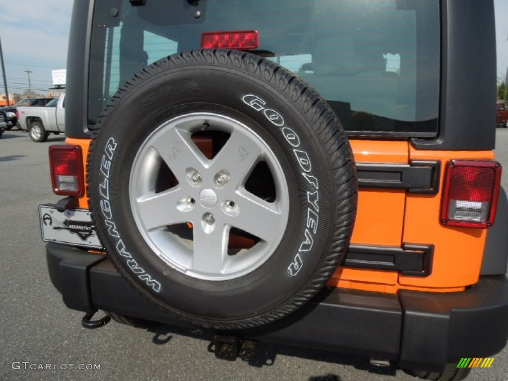 2012 Jeep Wrangler Sport S 4x4 Wheel Photo #63024593