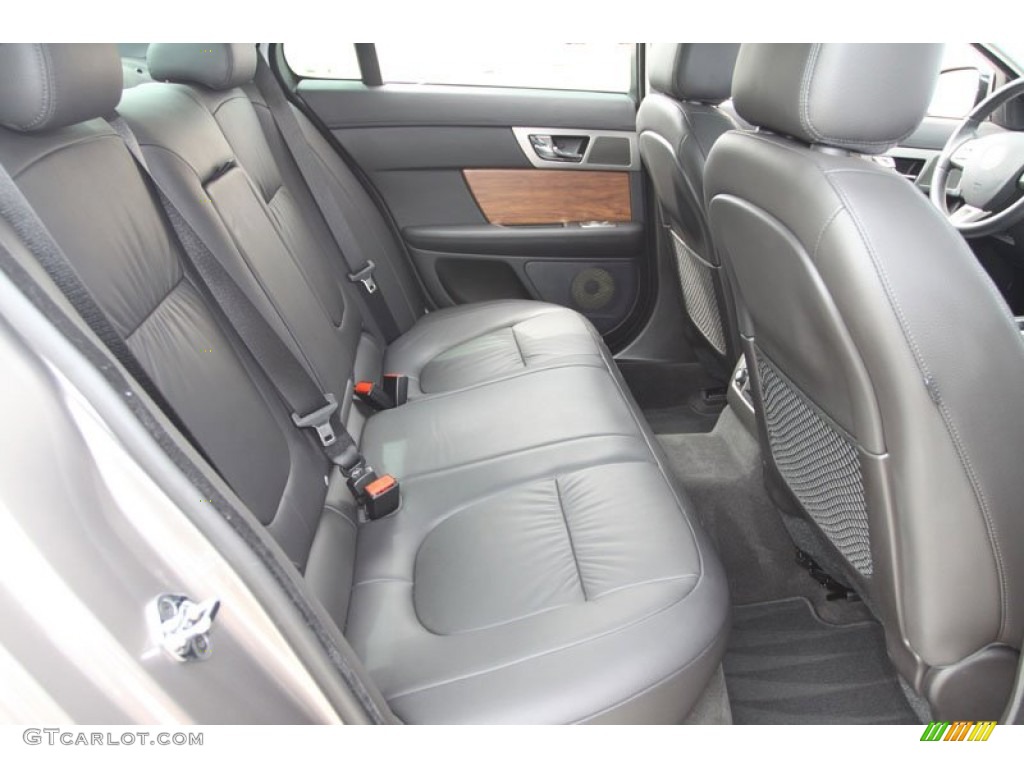 2010 Jaguar XF Sport Sedan Rear Seat Photo #63024735