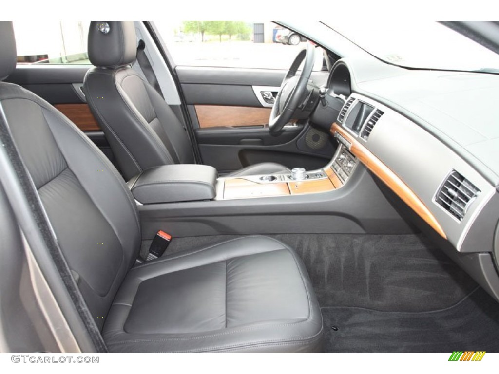 Warm Charcoal Interior 2010 Jaguar XF Sport Sedan Photo #63024753