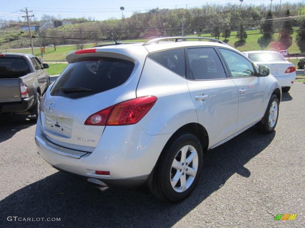 2010 Murano SL AWD - Brilliant Silver Metallic / Black photo #5