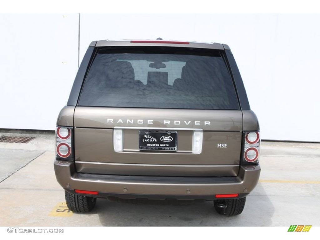 2012 Range Rover HSE LUX - Nara Bronze Metallic / Ivory photo #10