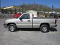 2004 Silver Birch Metallic Chevrolet Silverado 1500 LS Regular Cab 4x4  photo #4