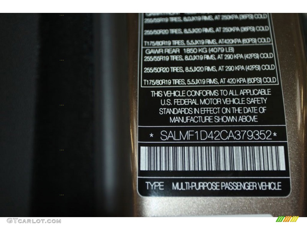 2012 Range Rover HSE LUX - Nara Bronze Metallic / Ivory photo #28