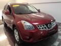 2011 Cayenne Red Nissan Rogue SV AWD  photo #2