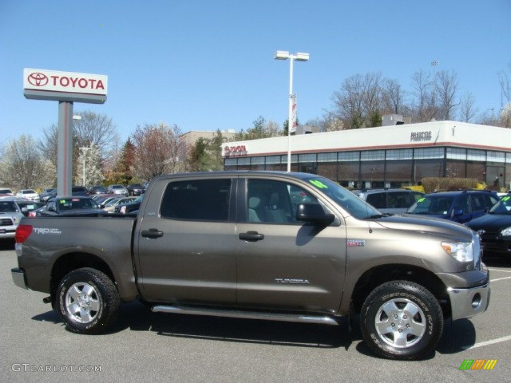 2008 Tundra TRD CrewMax 4x4 - Pyrite Mica / Graphite Gray photo #1