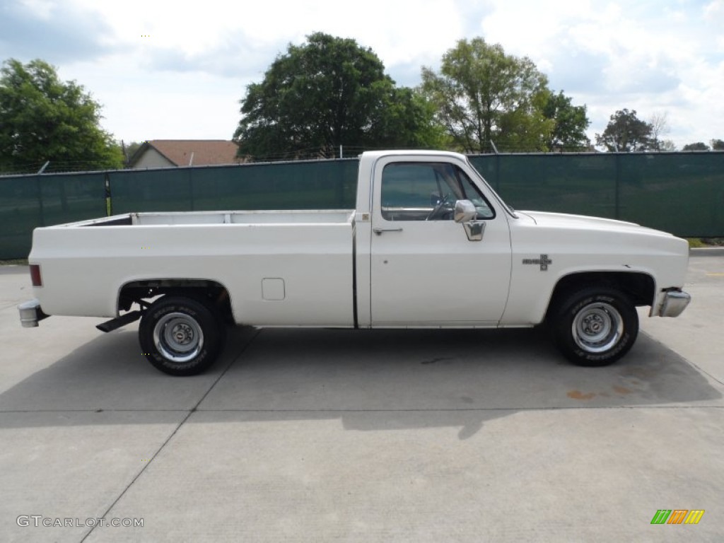 Frost White 1986 Chevrolet C/K C10 Silverado Regular Cab Exterior Photo #63026970