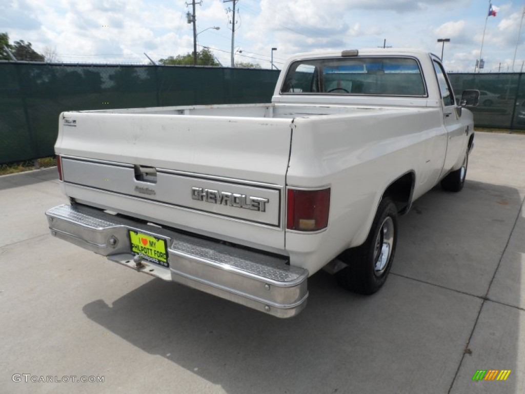 Frost White 1986 Chevrolet C/K C10 Silverado Regular Cab Exterior Photo #63026976