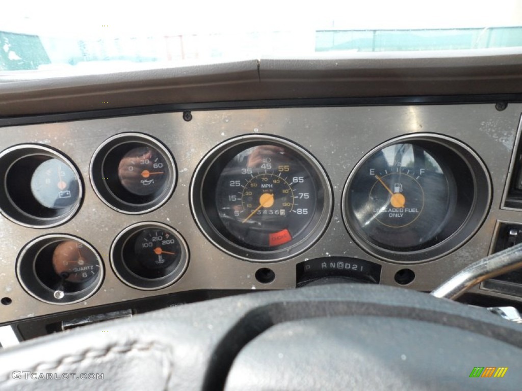 1986 Chevrolet C/K C10 Silverado Regular Cab Gauges Photos