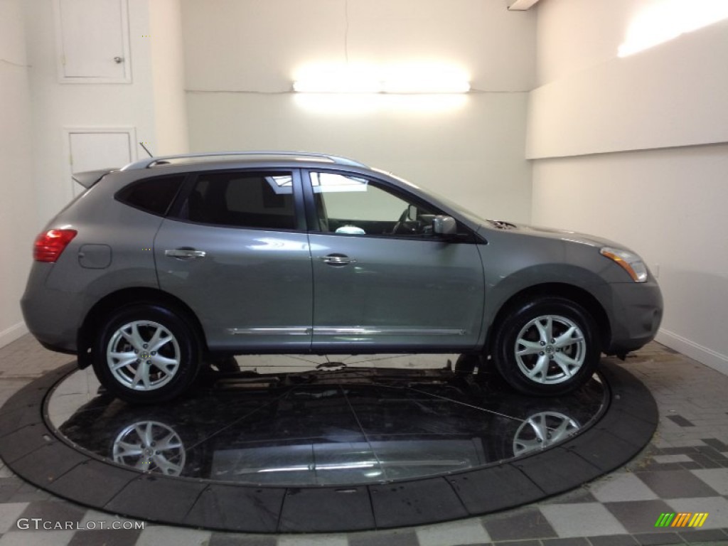 2011 Rogue SV AWD - Platinum Graphite / Gray photo #3