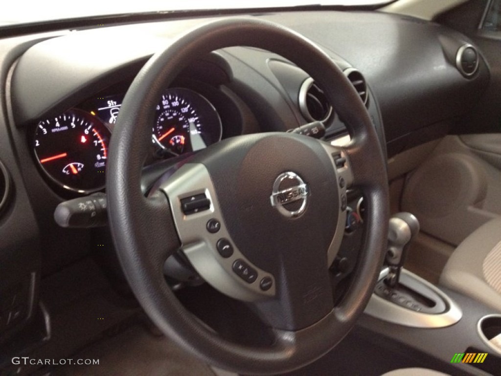 2011 Rogue SV AWD - Platinum Graphite / Gray photo #16