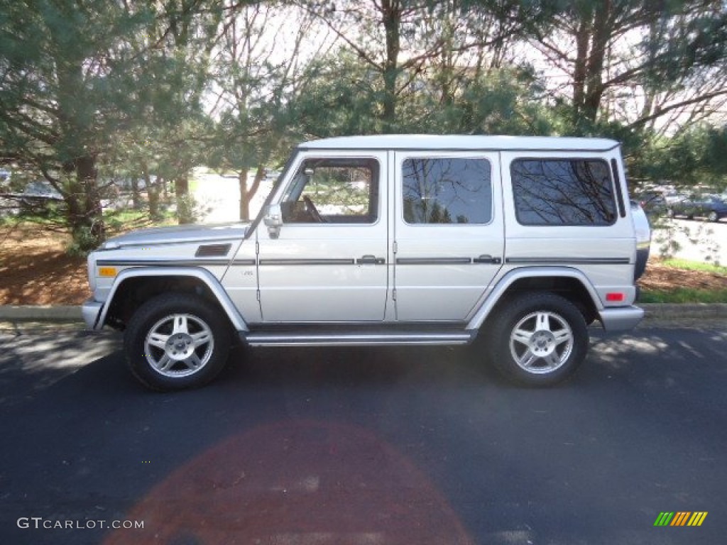 Brilliant Silver Metallic 2003 Mercedes-Benz G 500 Exterior Photo #63027697