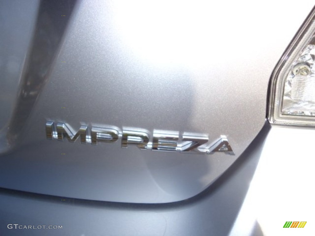 2012 Impreza 2.0i Premium 4 Door - Ice Silver Metallic / Black photo #12