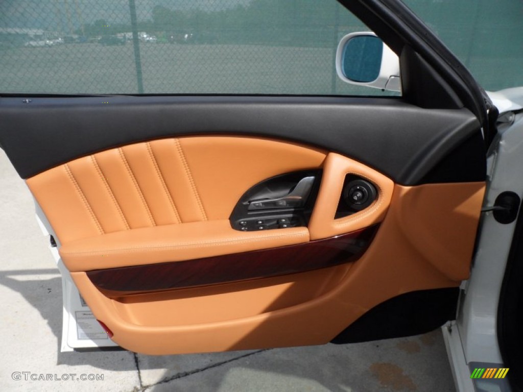 2005 Maserati Quattroporte Standard Quattroporte Model Cuoio Sella Door Panel Photo #63028902