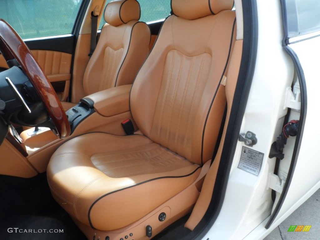 Cuoio Sella Interior 2005 Maserati Quattroporte Standard Quattroporte Model Photo #63028914