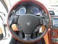 2005 Maserati Quattroporte Cuoio Sella Interior Steering Wheel Photo