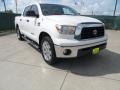 2008 Super White Toyota Tundra Texas Edition CrewMax  photo #1