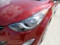 2012 Red Allure Hyundai Elantra Limited  photo #9