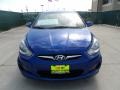 2012 Marathon Blue Hyundai Accent GS 5 Door  photo #8