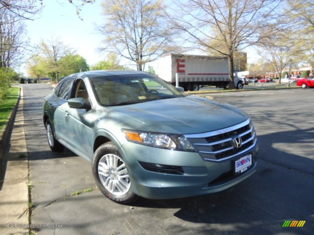 2012 Accord Crosstour EX-L - Opal Sage Metallic / Ivory photo #1