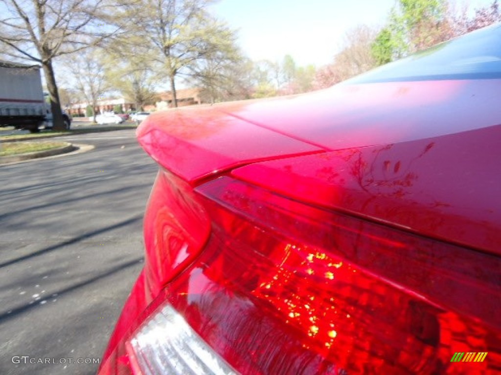 2012 Civic EX-L Coupe - Rallye Red / Gray photo #11