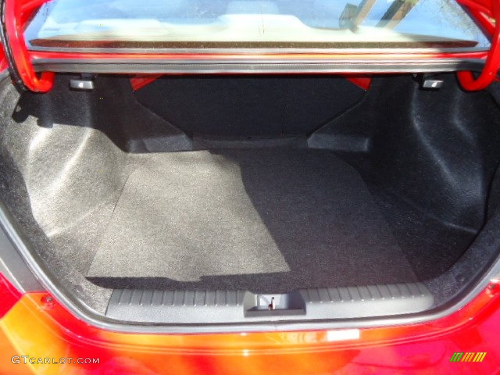 2012 Civic EX-L Coupe - Rallye Red / Gray photo #16