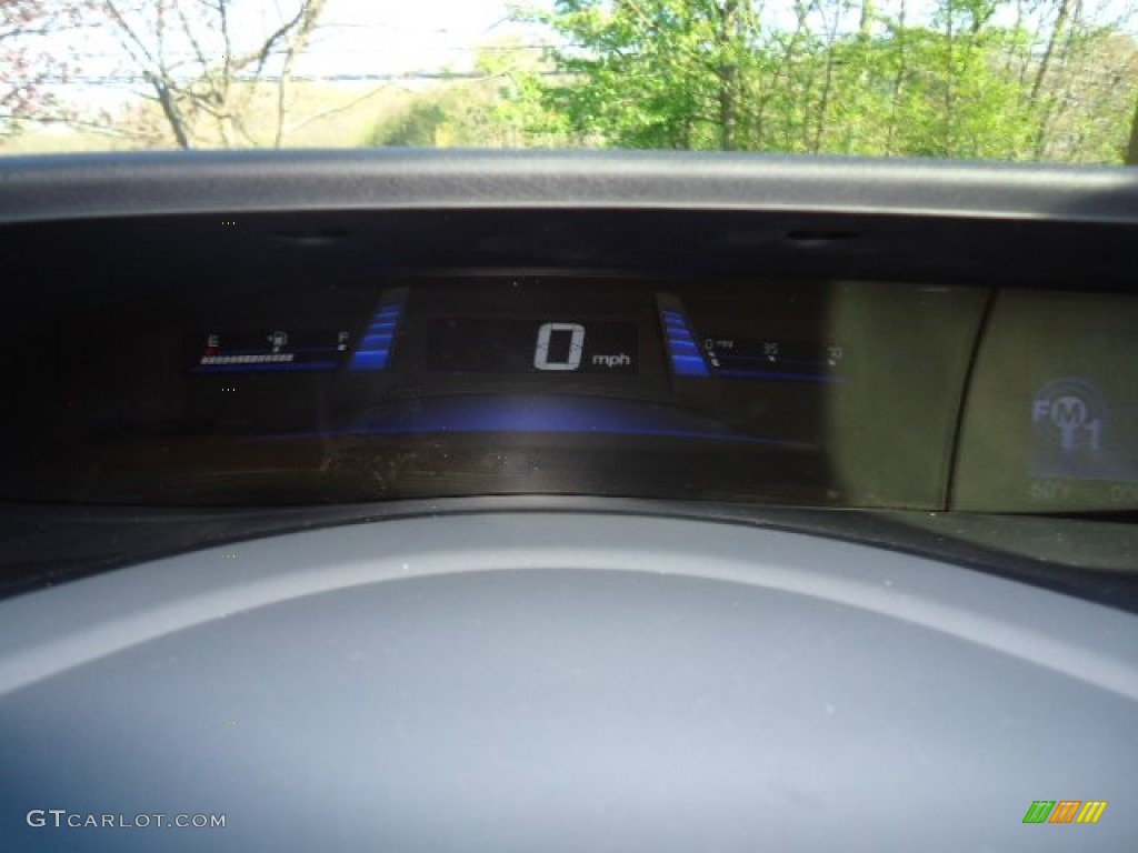 2012 Civic EX-L Coupe - Rallye Red / Gray photo #20