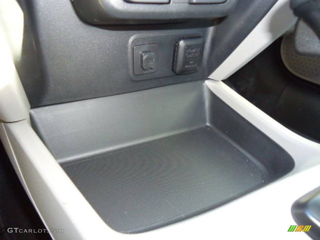 2012 Civic EX-L Coupe - Rallye Red / Gray photo #29