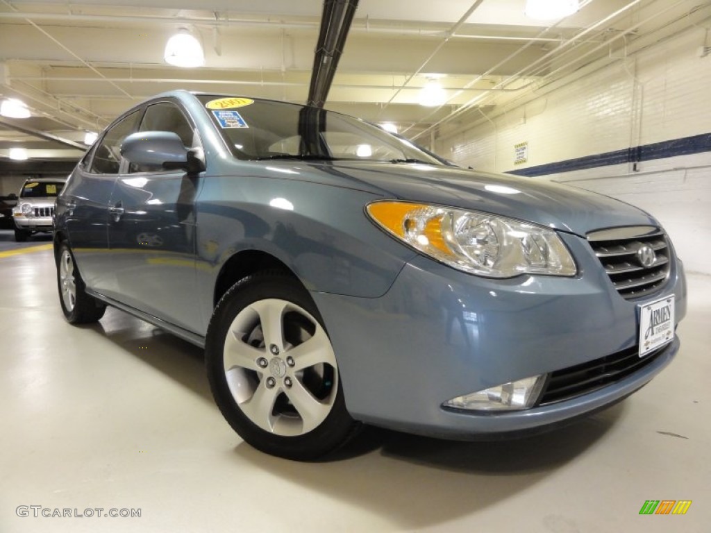 Seattle Light Blue Hyundai Elantra