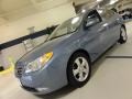 2007 Seattle Light Blue Hyundai Elantra GLS Sedan  photo #3