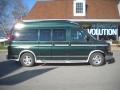 2005 Dark Green Metallic Chevrolet Express 1500 Passenger AWD Conversion Van  photo #2