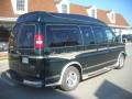 2005 Dark Green Metallic Chevrolet Express 1500 Passenger AWD Conversion Van  photo #3